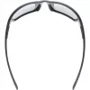 Gafas de sol polarizadas Uvex Sportstyle 233 P - negro mate/Litemirror plata