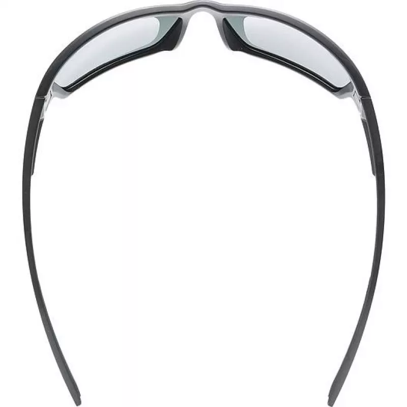 Gafas de sol polarizadas Uvex Sportstyle 233 P - negro mate/Litemirror plata
