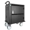 Manhattan Carro/Carrito de carga de 32 tomas por USB-C para iPad hasta 13 pulgadas, MacBook Air hasta 13 pulgadas y Chromebook hasta 14 pulgadas, también otros tablets/smartphones (con cable dispositivo a USB-C), compartimentos 330x22x235 mm, cable de carga de dispositivo no incluido (recomendado cable USB-C 35