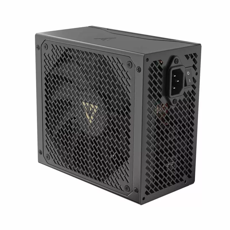 Fuente de alimentación MODECOM VOLCANO HEX GOLD 750W, 80 PLUS Gold, ATX 3.1, modular, ventilador de 14 cm
