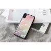 iKins Water Flower funda para iPhone XS/X, negra, K1690J
