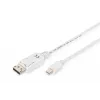 Cable de conexión DisplayPort Digitus AK-340102-010-W
