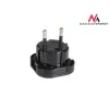 Adaptador de viaje enchufe Uk Eu Pl