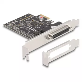 Adaptador RS-232 VGA interno DeLOCK 66324 PCIe conector hembra negro