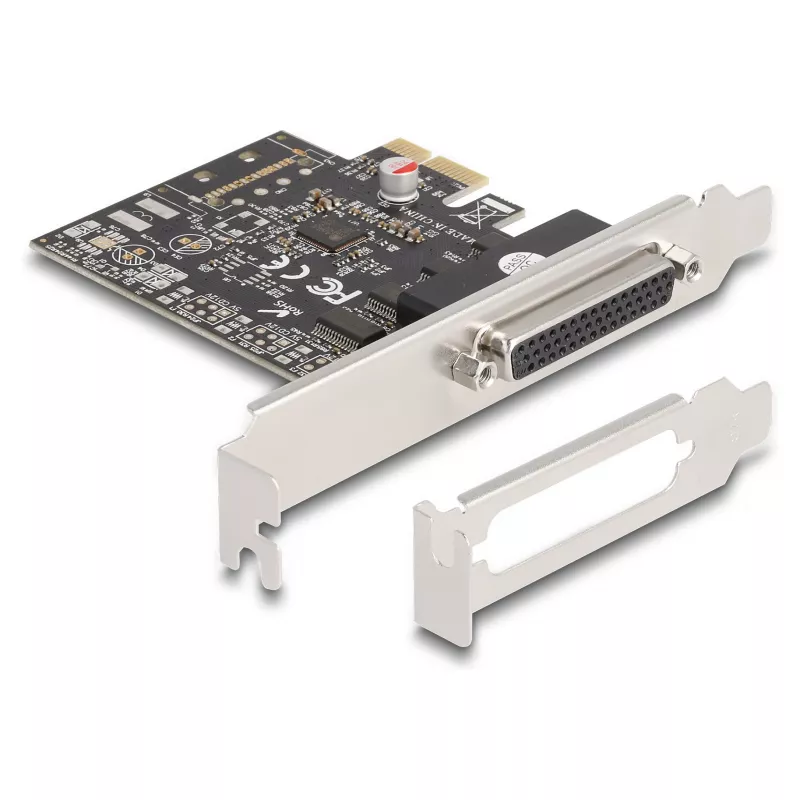 Adaptador RS-232 VGA interno DeLOCK 66324 PCIe conector hembra negro