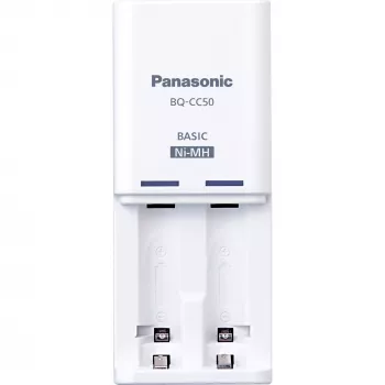 Cargador de pilas Panasonic BQ-CC50 pilas domésticas AC