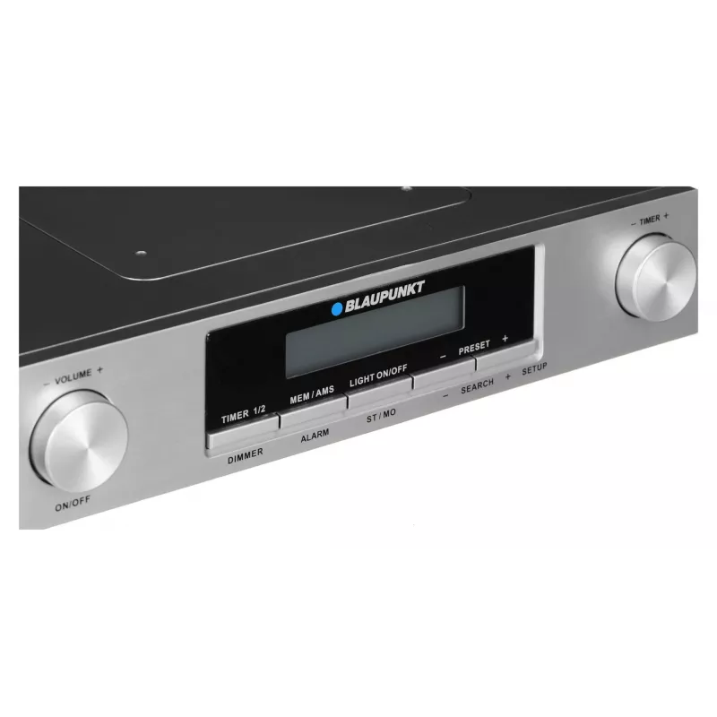 Blaupunkt KR12SL radio de cocina, FM, reloj/alarma con 2 temporizadores, plata