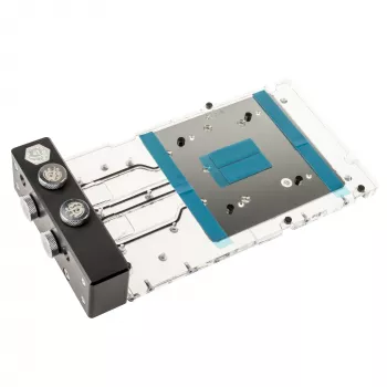 Backplate BitsPower X-TEND active para RTX 4090 FE — Acabado acrílico (BP-VG4090FE-BKP)