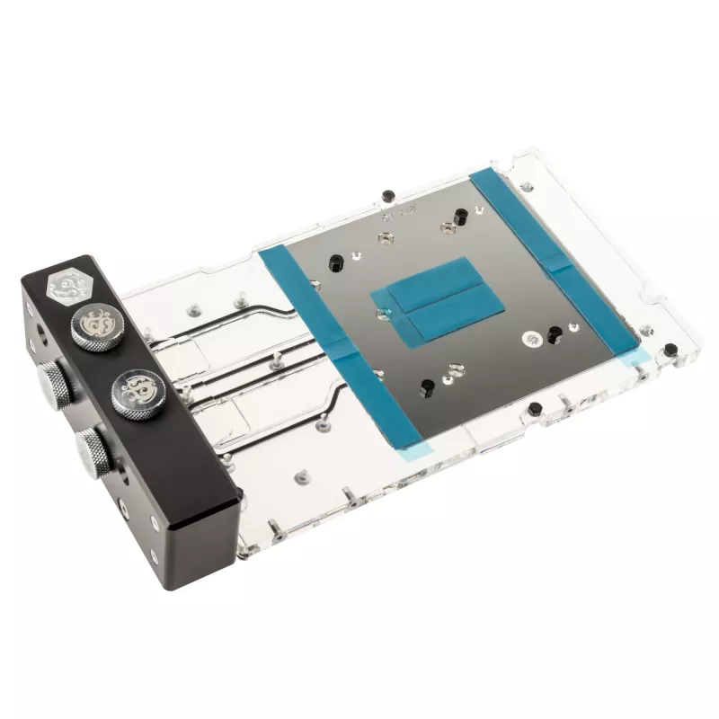 Backplate BitsPower X-TEND active para RTX 4090 FE — Acabado acrílico (BP-VG4090FE-BKP)
