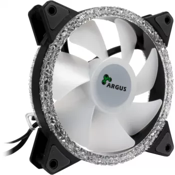Ventilador de carcasa INTER-TECH RS-071 120mm ARGB - Negro