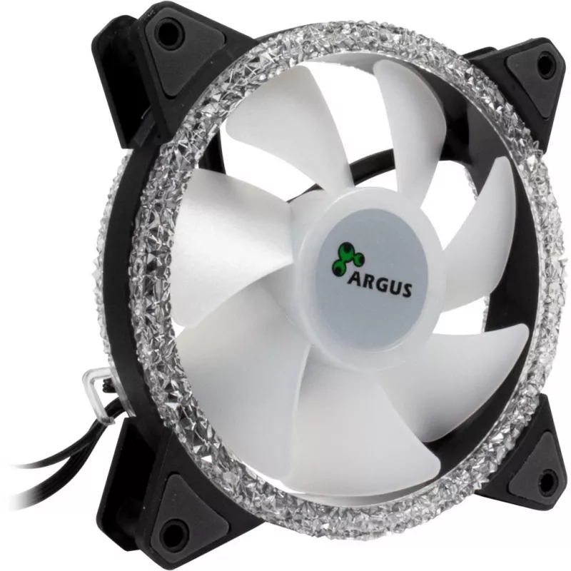 Ventilador de carcasa INTER-TECH RS-071 120mm ARGB - Negro