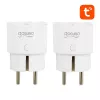 Enchufe inteligente WiFi Gosund SP111 3680W 16A, Tuya pack de 2