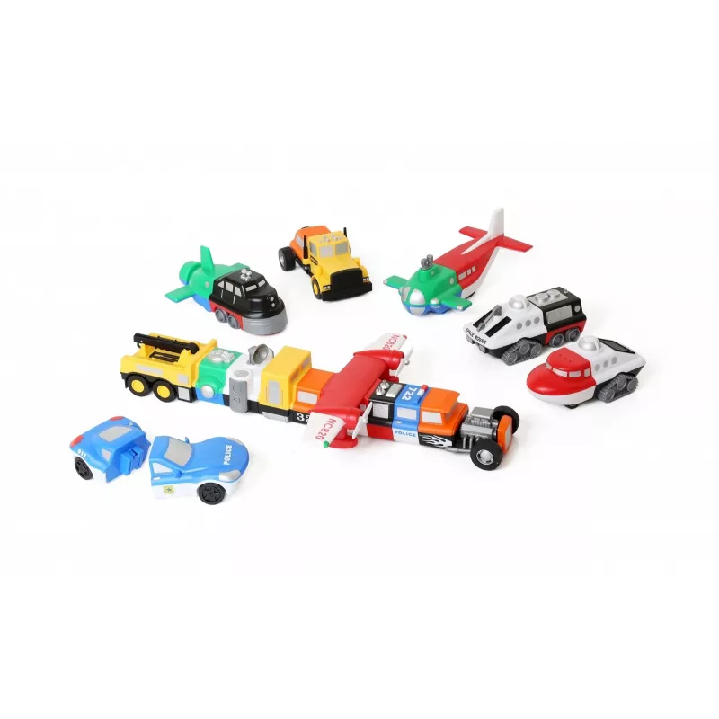 Set de vehículos Popular Playthings Magnetic Mix or Match