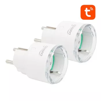Enchufe inteligente WiFi Gosund SP111 3680W 16A, Tuya pack de 2