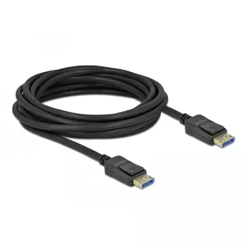 Delock - cable DisplayPort - DisplayPort (M) a DisplayPort (M) - DisplayPort 2.0 - 3,0 m - compatible con 10K 60 Hz (10.240 x 4320) - negro (80263)
