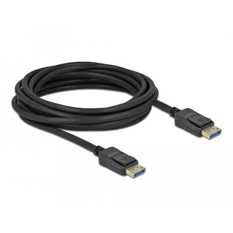 Delock - cable DisplayPort - DisplayPort (M) a DisplayPort (M) - DisplayPort 2.0 - 3,0 m - compatible con 10K 60 Hz (10.240 x 4320) - negro (80263)