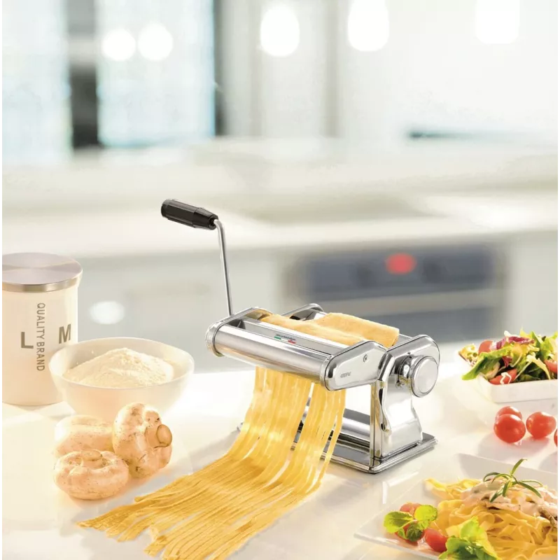 Máquina de pasta manual GEFU PASTA PERFETTA BRILLANTE metal acero inoxidable