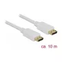 Cable DisplayPort DeLOCK 84863 10 m Blanco