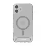 Funda Torras Pstand Series para iPhone 16 Plus — funda protectora transparente con soporte integrado