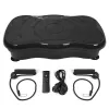 Extralink Plataforma vibratoria para ejercicio Fitness Moonwalk Spinmove negro