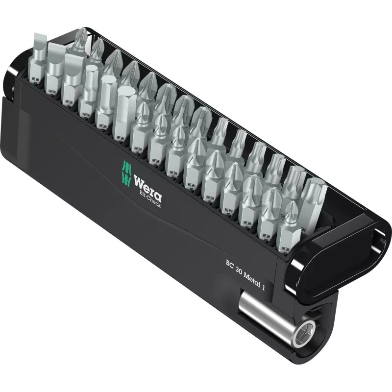 Juego de puntas de destornillador Wera BC 30 Metal 1
