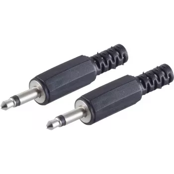 Conector macho de cable ShiverPeaks BS51100-2 3,5 mm negro