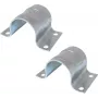 Abrazadera para mástil ShiverPeaks 89856-SET acero galvanizado para tubo 48–50 mm