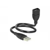 Cable USB DeLOCK 35cm USB 2.0 83498 negro