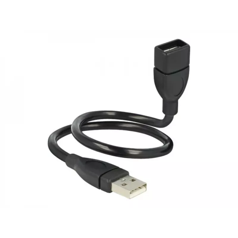 Cable USB DeLOCK 35cm USB 2.0 83498 negro
