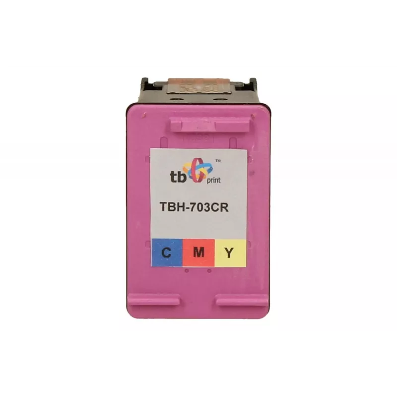 Tinta HP DJ D730/F735 color remanufacturada TBH-703CR (HP n.º 703 CD888AE)