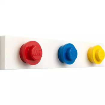 Soporte de pared para exposición LEGO de room copenhagen modelo 41110001 en rojo/azul/amarillo
