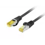 Cable de red Lanberg PCF6A-10CU-0025-BK RJ45 Cat6a 0,25m negro
