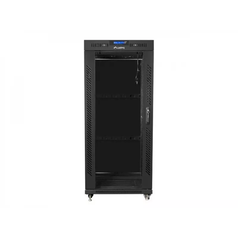 Armario de pie Lanberg FF01-8037-12BL 37U 800 kg Negro