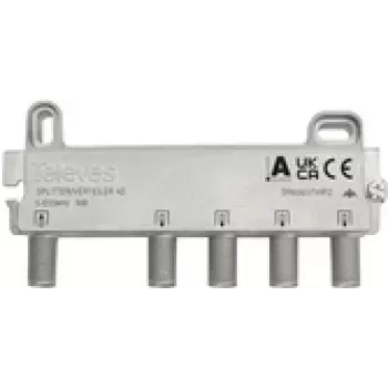 Distribuidor de 4 vías Televes VT49FZ 5–1218 MHz 9 dB