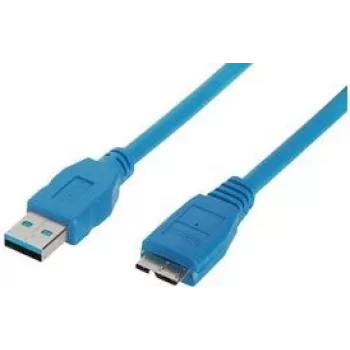 Cable USB ShiverPeaks BS77193 3 m USB 3.2 Gen 1 Micro-USB B