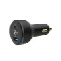 CARGADOR MÓVIL COCHE USB 2PORT/TA-UC-AC2PD30LCD-CAR01 GEMBIRD
