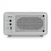 Radio de sobremesa Sangean DDR-7 Glacier Silver con sintonizador digital y Bluetooth