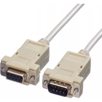 Cable RS232 VALUE DB9 M - F 3 m