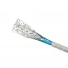 Cable de red Extralink par trenzado CAT6A FTP (F/FTP) V2 interior 500M gris