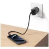 Cargador T66 45W CC290 GaN carga rápida plateado