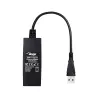 Adaptador USB 3.0 a Gigabit Ethernet Akyga AK-AD-31, RJ45, cable de 15 cm, negro