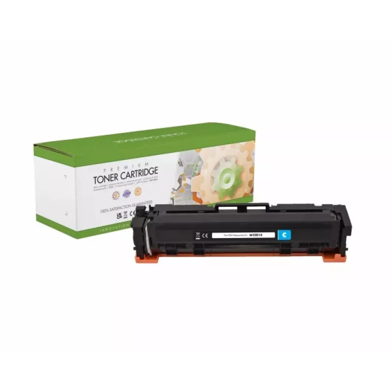 Tóner compatible Static Control HP 220X (W2201X), cian