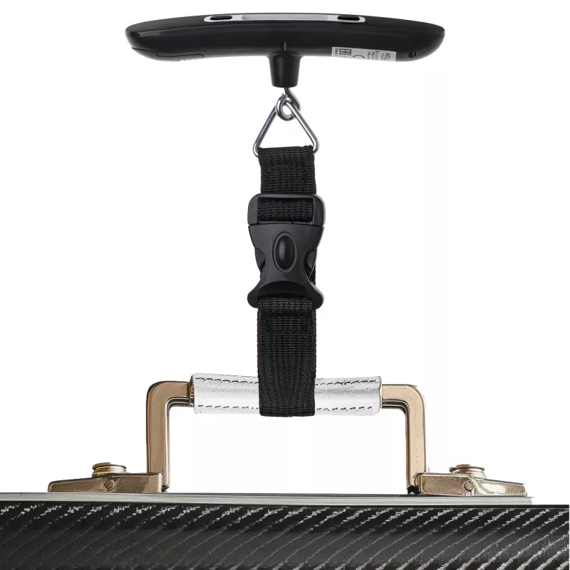 Báscula de viaje Adler AD 8190 apagado automático carga máxima 50 kg indicador de batería baja; indicador de sobrecarga; rango de medición: de 50 g a 50 kg