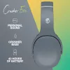 Auriculares Skullcandy Crusher Evo — con cable y Bluetooth, gris, 40 h de batería, USB-C, AUX, plegables