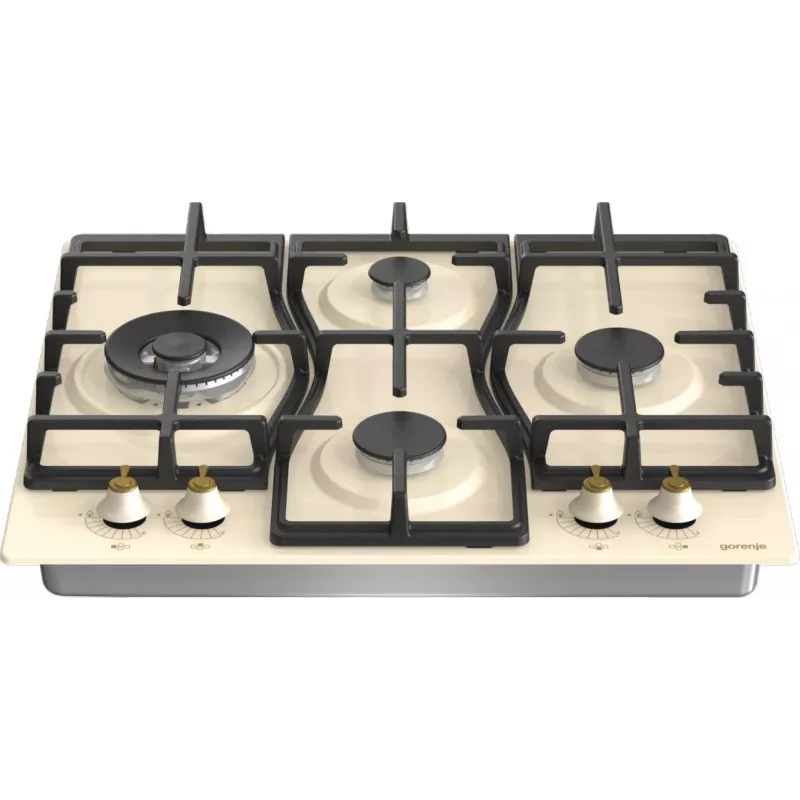 Gorenje GW6D42CLI Placa de cocina beige de encastre 60 cm gas 4 zona(s)