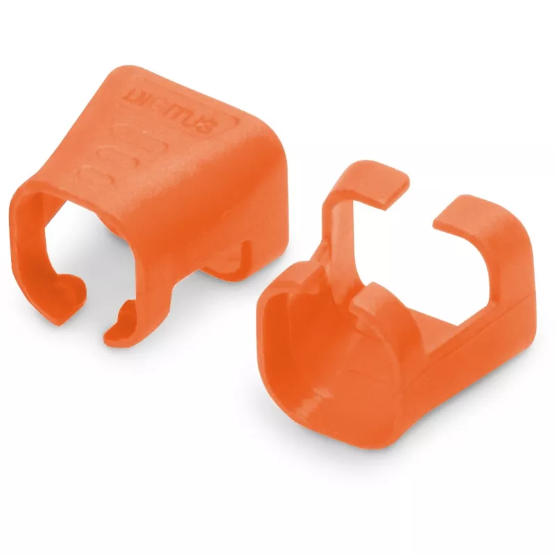 Digitus A-CC-O clips de codificación por color para cables de conexión, naranjas (100 uds.)