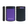 Transcend StoreJet 25H3P - Disco duro - 4TB - externo (portátil) - 2.5 (6,4 cm) - USB3.0 - AES de 256 bits - morado (TS4TSJ25H3P)