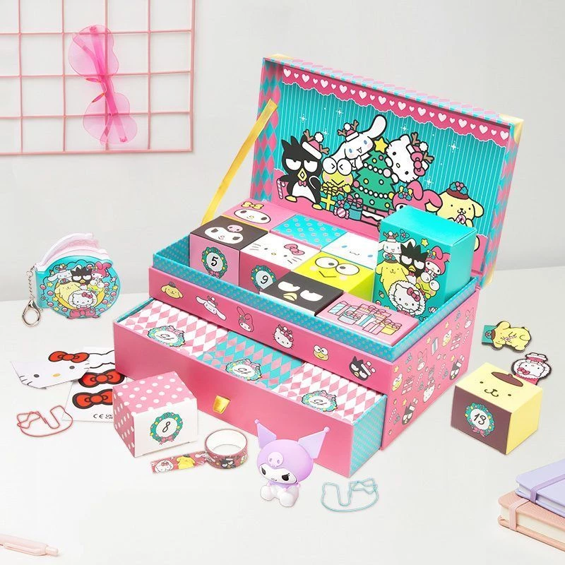 Caja de almacenamiento calendario de adviento Paladone Hello Kitty modelo PP15340HKF