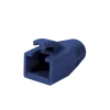 Logilink | Funda de alivio de tracción para conector RJ45, 8,0 mm (50 uds.) | MP0035B | Azul