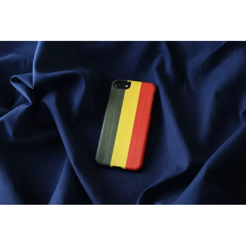 Funda Man and Wood para iPhone 7/8 — reggae negra